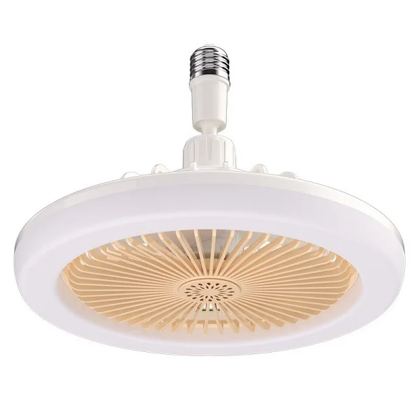 Ceiling fan with light and remote control, silent ceiling fan with timer, bedroom with light, plug, portable wall fan [kk]-FF-