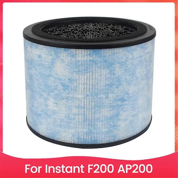 AP200 Filter för Instant F200 AP200 Luftrenare, H13 Klass Äkta HEPA Filter och Aktivt Kol Fi