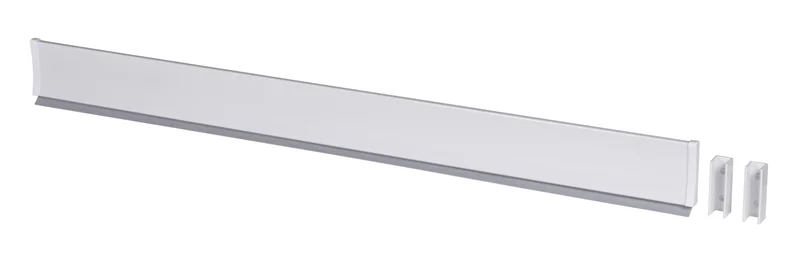 Leijma 8109 Duschsarg rak, vit 110 cm, Badrum