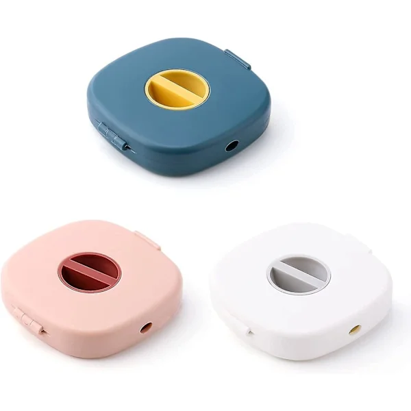 3-pack Sladdvinda Organizer Rund USB-kabelvindor 2 i 1 Kabelvinda Datakabel Organizer, för USB-kabel, Hörlurar