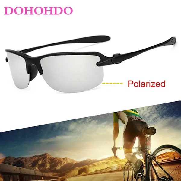 DOHOHDO Sports Solbriller Polariserede Polaroid Fiskesolbriller Sportsbriller Dame Solbriller Til Mænd UV400 De Sol Feminino