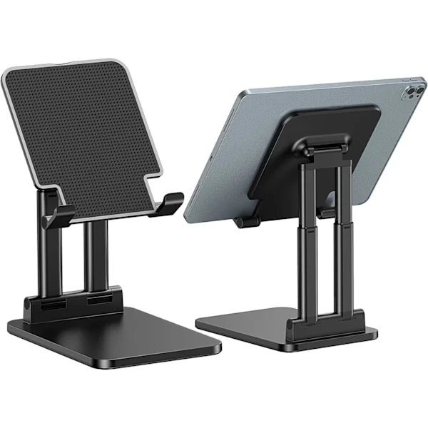 Nettbrettholder, justerbar nettbrettholder, universell justerbar skrivebordsdokkingholder kompatibel med iPad Pro 9.7, 10.2, 10.5, 12.9, iPad Air, 