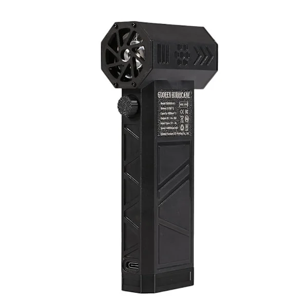 Kompakt Turbovifte Børsteløs Motor 140000RPM Luftblåsere med LED-lys