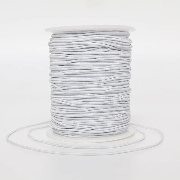 Elastisk Snor for Armbånd, 1 mm x 110 Yards Robust Elastisk Strikk for Smykkefremstilling, Halskjeder, Perler - V