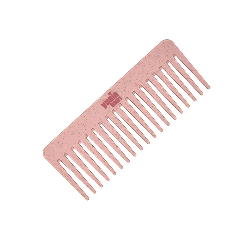 Yuaia Haircare Bredtandet Kam Rose, Hår, Børster & Accessories, Kamme