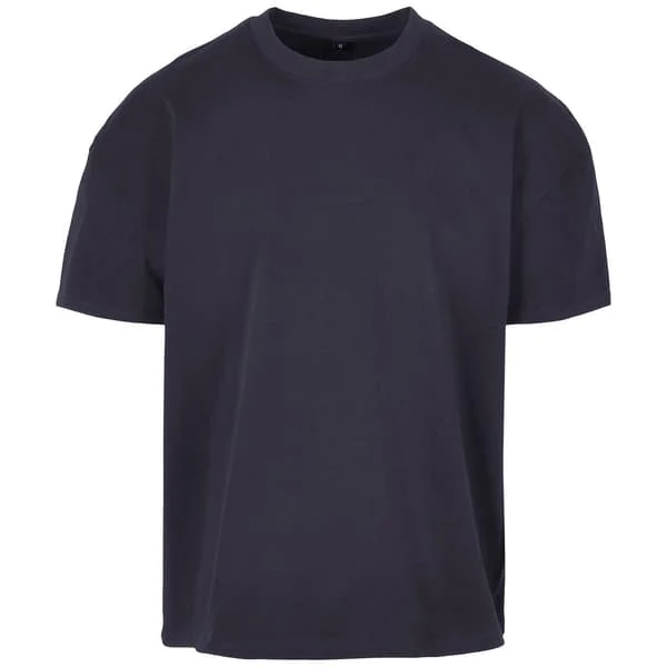 New Morning Studios Herr Jersey Bomull Oversized T-Shirt 3XL Marinblå