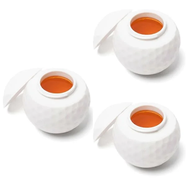 3 Golfball Shotglass - Morsom Golf-tema Barutstyr Gave til Spillere-FA-