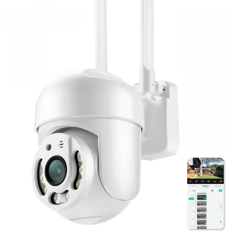 AliExpress - 5MP Wifi PTZ IP Kamera 5x Digital Zoom AI Menschliche Erkennung Outdoor Drahtlose Überwachung CCTV IP Kamera Sicherheit Schutz iCSee