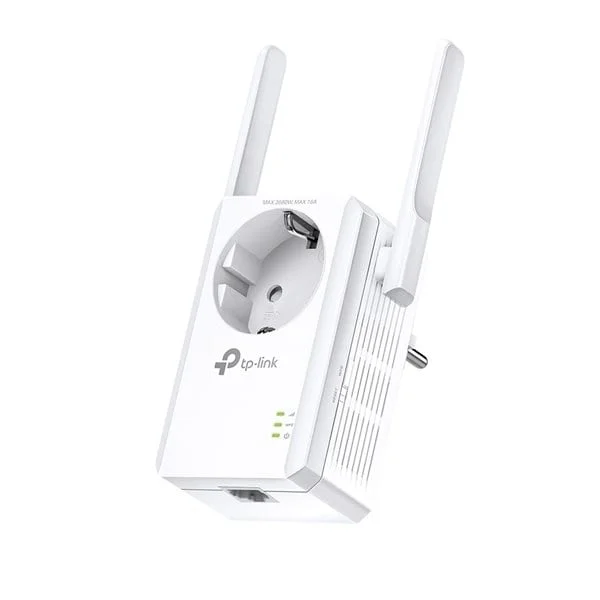 TP-Link TL-WA860RE WiFi-forsterker / 300 Mbit/s rekkeviddeforlenger / WiFi-repeater med stikkontakt / 2,4 GHz Ethernet-port