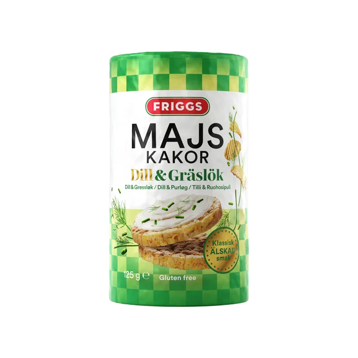 Friggs Health Food Majskakor 125 g