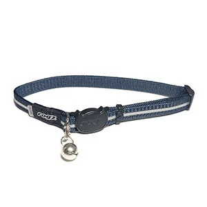 Rogz GPS Katt Halsband, justerbar 20-31cm, med säkerhetssläpp och reflexmaterial