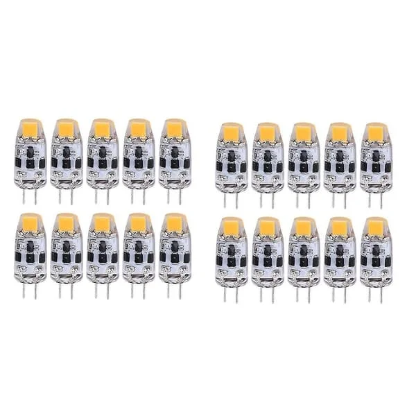 G4 Pære 2W G4 LED-pære svarer til G4 Halogenpære Varm Hvid