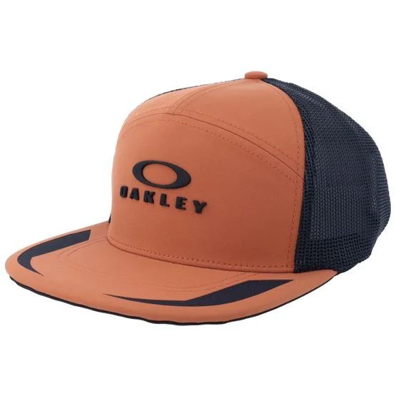 Oakley - Orange trucker Czapka Z Daszkiem - Podium Trucker Hat Auburn Trucker @ Hatstore