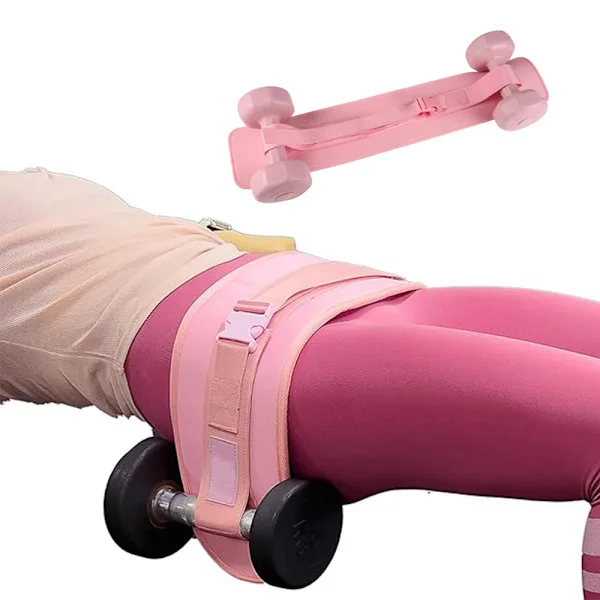 Bælte dumbbell vægtstang vægtbælte hoftebro hjælpebælte fitness vægttræningsbælte hoftestøds vægtbælte