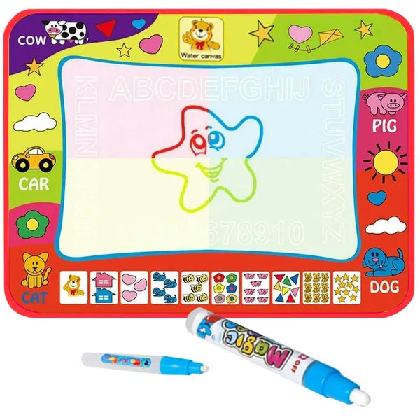 Malematte - Vannmalingsmatte - Pedagogisk Lekematte 80x60cm