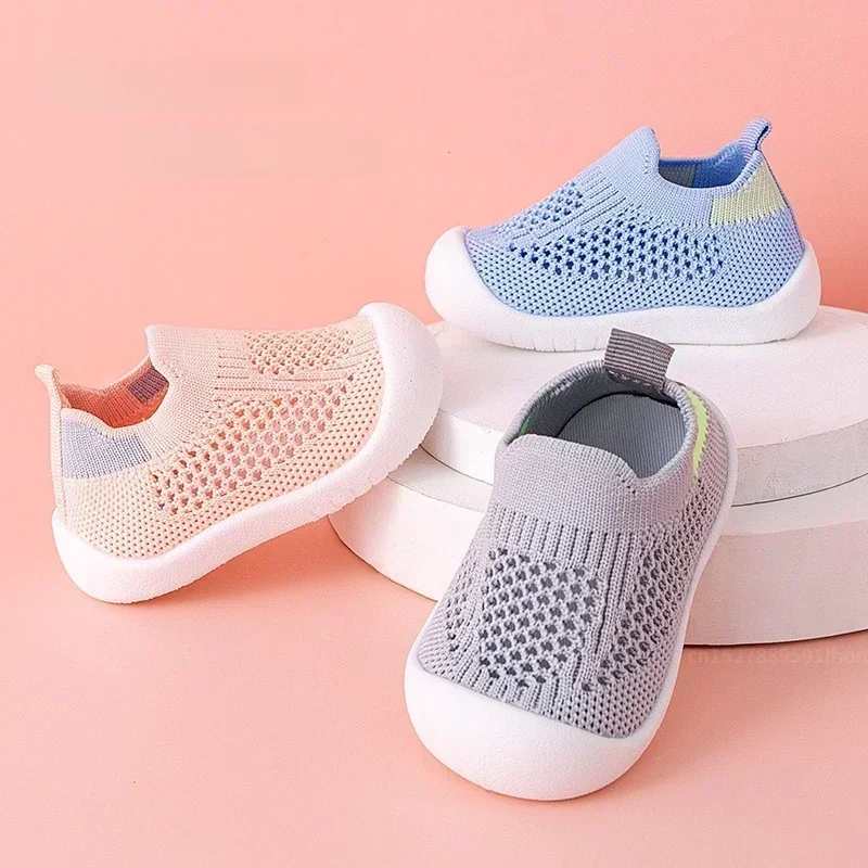 AliExpress - Frühling Sommer Kleinkind Schuhe Atmungsaktive Gestrickte Kinder Turnschuhe Jungen Slip-on Tennis Schuhe Mädchen Weiche Nicht-slip Schule