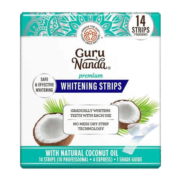 Professional Teeth Whitening Strips for Sensitive Teeth, Professional Whitening at Home, Date Night Confidence_tgdn (1 Box)