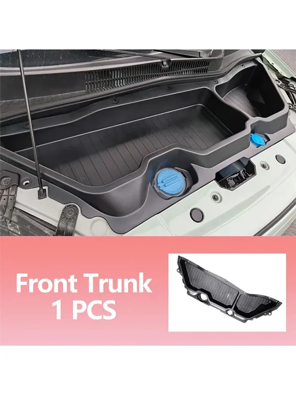 AliExpress - Auto Kabine Trunk Organizer Box Für Leapmotor T03 2023 2024 2025-IN Vordere Große Kapazität Motorhaube Stamm Lagerung box Teile