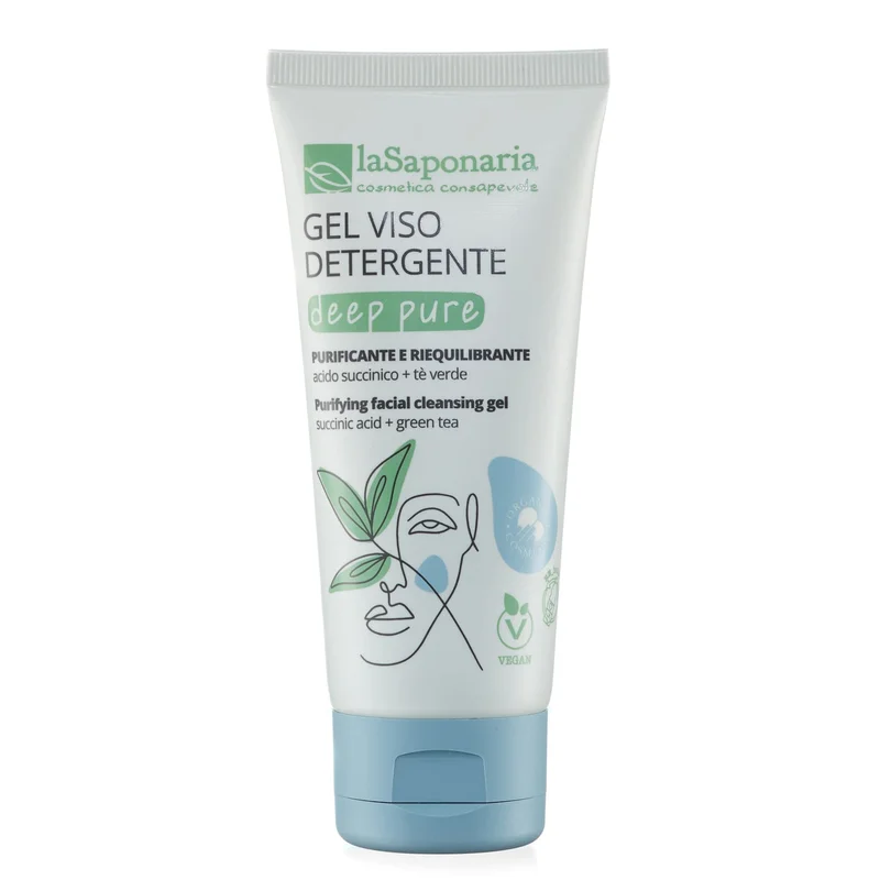 LA SAPONARIA Pelli Impure Deep Pure gel viso detergente 100ml - Gel detergente viso