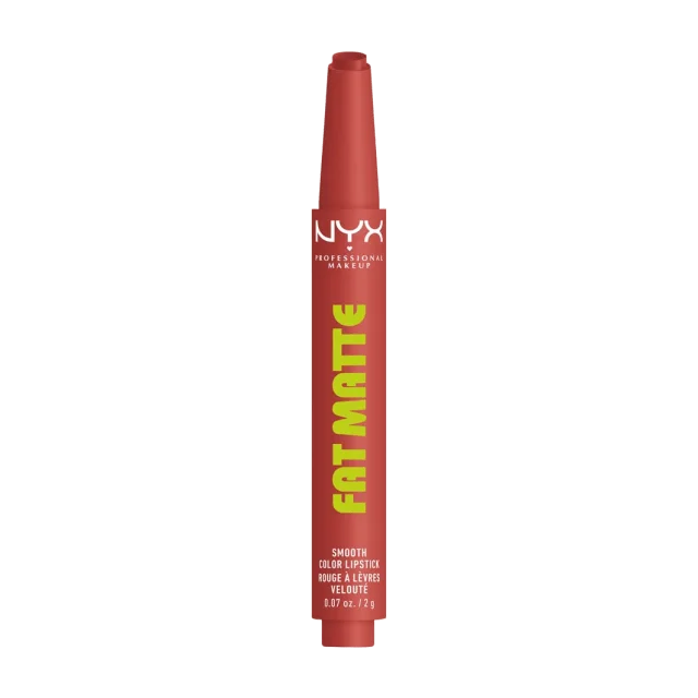 NYX Professional Makeup Fat Matte Slick Click Lip balm Läppstift Unisex Rosa 2 GR