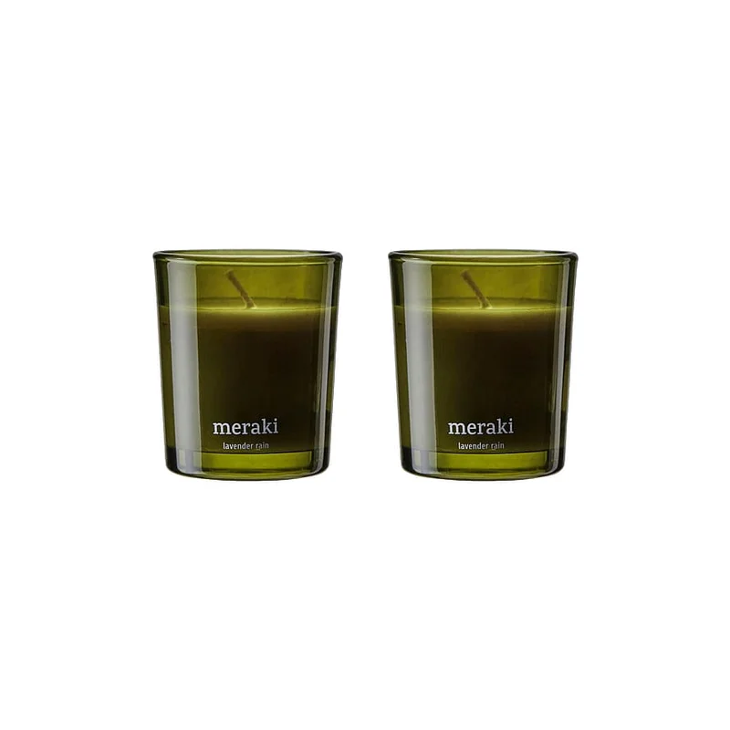 Spar 20% • Køb 2, Meraki Duftlys Lavender Rain 160 g, Tøj & Bolig, Duft Til Hjemmet, Duftlys