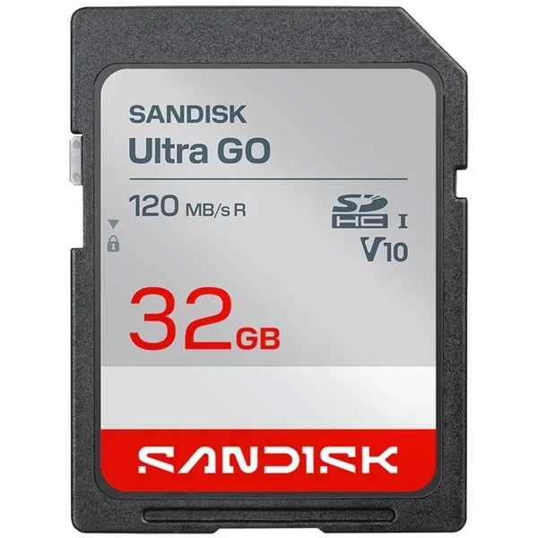 Sandisk Ultra GO SDHC 32GB V10 UHS-I / SDHC-minnekort / SDHC-kort / SDHC-kort / SD-kort / flash-minnekort