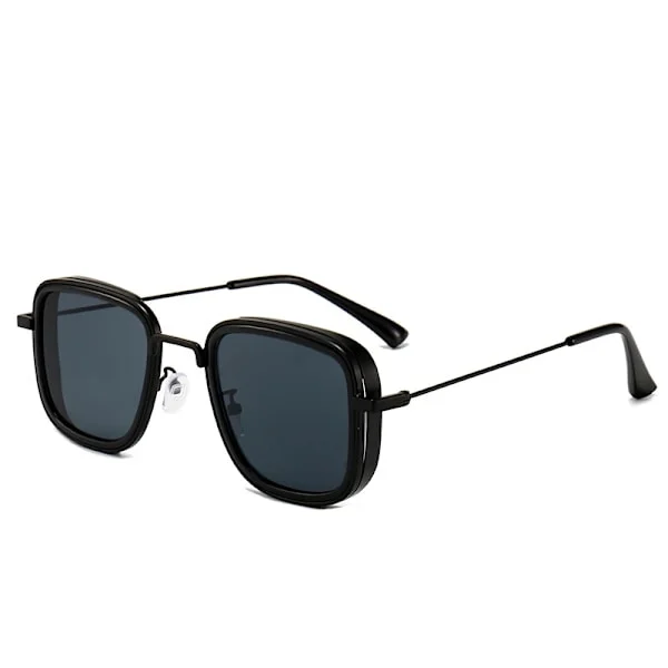 2022 Vintage Steampunk Metal Solbriller Mænd Retro Firkantede Briller Trendy Mærke Solbriller Nuancer til Kvinder Lunettes De Soleil