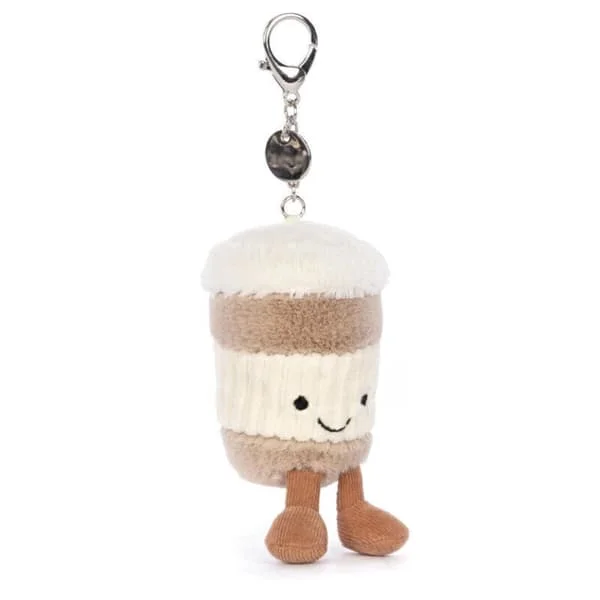 Croissant Bag Charm Keychain Gift Soft Plush Toy