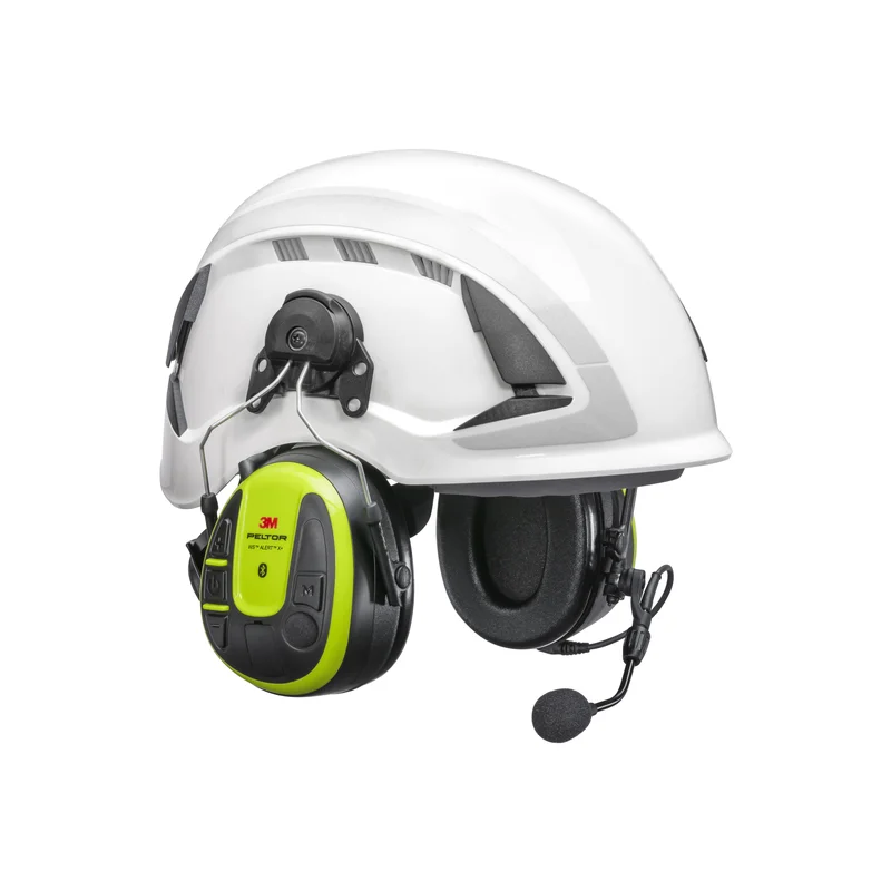 3M Peltor WS Alert X+ Kuulosuojaimet Bluetooth & mobiilisovellus, suojakypäräkiinnitys, Kuulosuojaimet