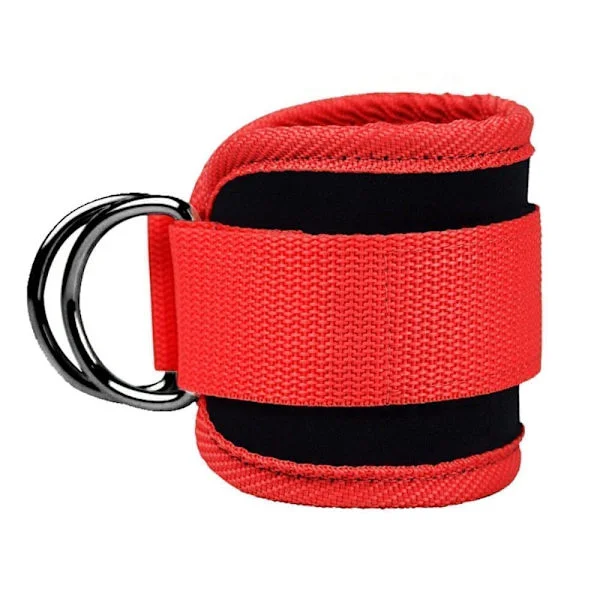 2-pack Ankle Straps for Cable Machines - Adjustable Cuffs for Leg and Glute Exercises [ZHE]