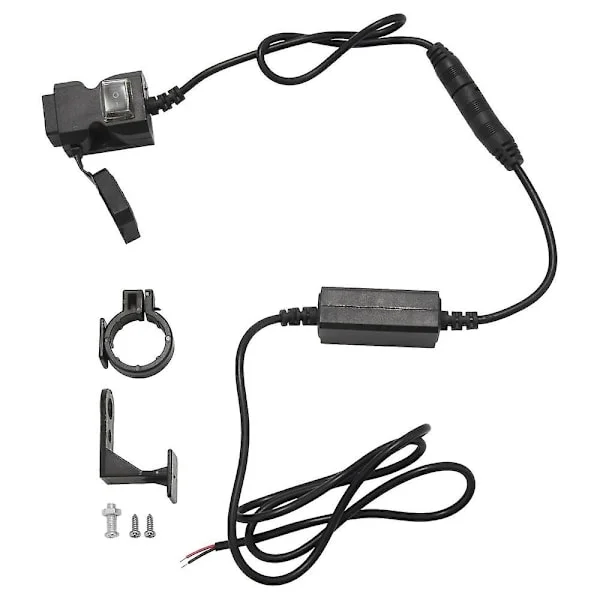 12v Vanntett Motorsykkel Motorsykkel Dual-USB Lader Strømuttak Adapter Uttak
