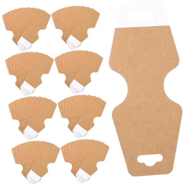 Earring Holder Card Necklace Display Cards Jewelry Cards 100pcs Necklace Cards Bracelet Foldable Cards