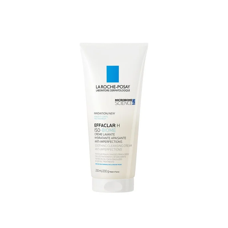 La Roche-Posay Effaclar H Iso-Biome rensekrem 200 ml
