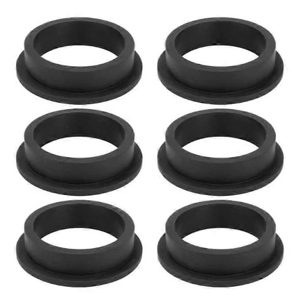 Poolpump packning, 6 stycken pool sandfilter packning, 11228 pool O-ring, gummi O-ringar, poolpump tillbehör rund gummibricka (svart)