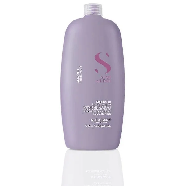 Alfaparf Milano Semi Di Lino Smooth Smoothing Low Shampoo 1000 ml för kvinnor