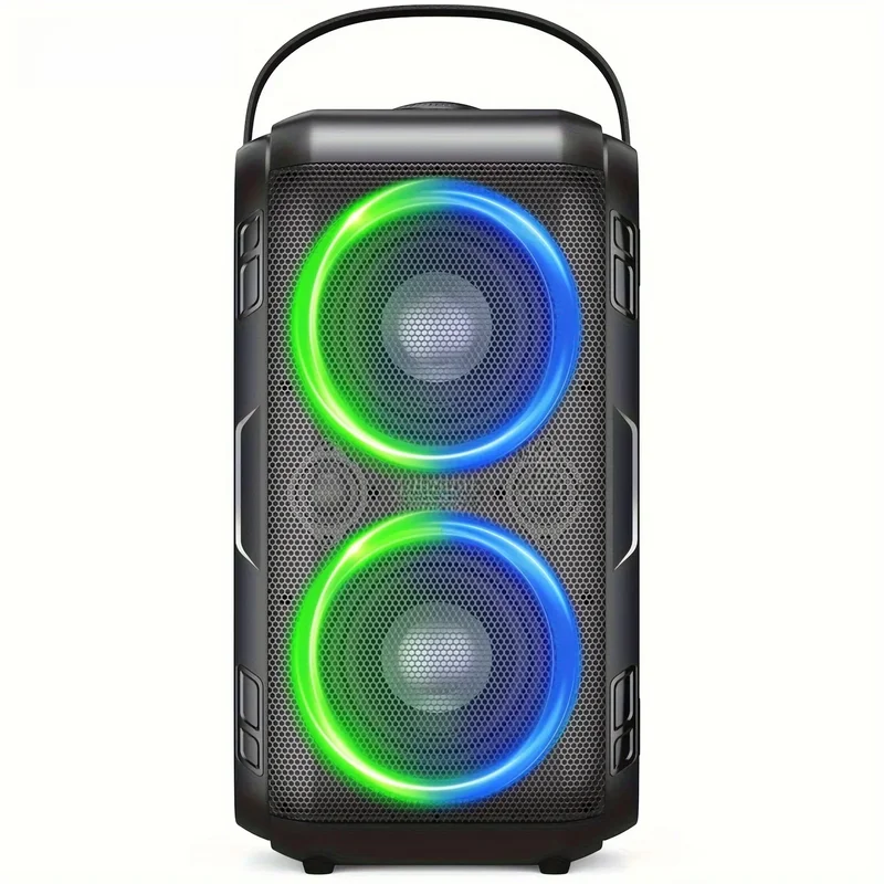 AliExpress - W-KING T9-2 80W RMS Party Tragbare Lautsprecher Bluetooth Kabellose Boombox mit 4 Treibern (2*4,04'' Tieftöner), Riesiger 105dB Klang 