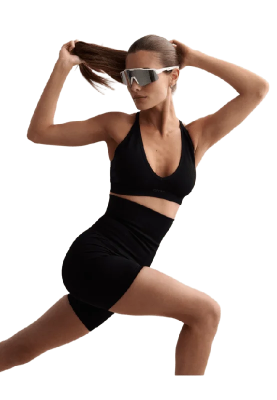 aim'n Shape Seamless Core Control Hotpants Träningskläder Dam Svart M