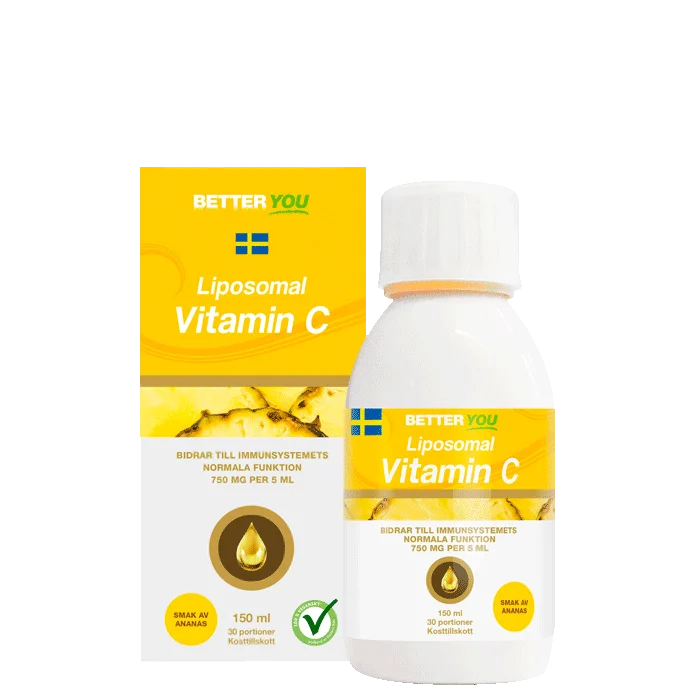 Better You Liposomal Vitamin C Flytande 150 ml Ananas