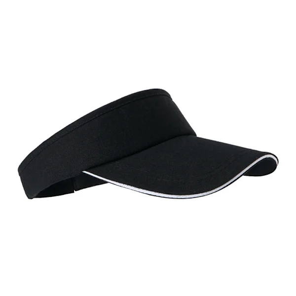 Visor Hat Cap Baseball Cap Justerbar Ponytail Tennis Hat Golf R