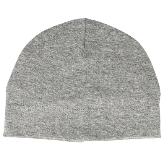 Babybugz - Grey traditionalbeanie Beanie - Kids Heather Grey Baby Beanie @ Hatstore