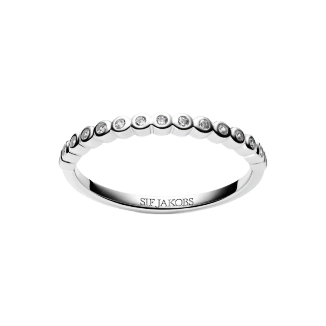 Sif Jakobs Jewellery Ring Sarzana Ringar Dam Silver 52