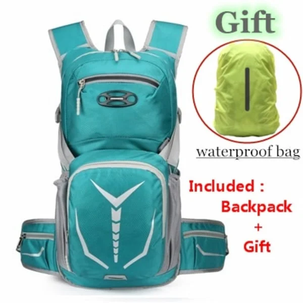 Ultralätt cykelväska med vattenblåsa Vattentät utomhussport Cykelryggsäck Hydration Ryggsäck Vandringscykel MTB Gym Pack