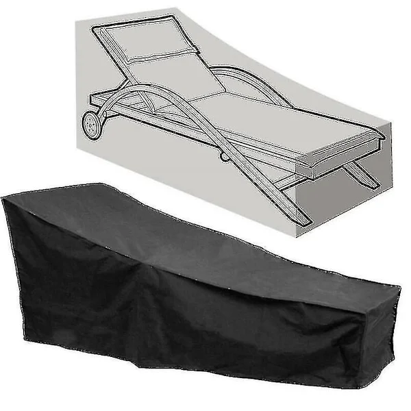 Kestävä Vedenpitävä Aurinkotuoli Sunbed Puutarhakalusteiden Peite Patio Rattan--(wanan) Korkea Laatu