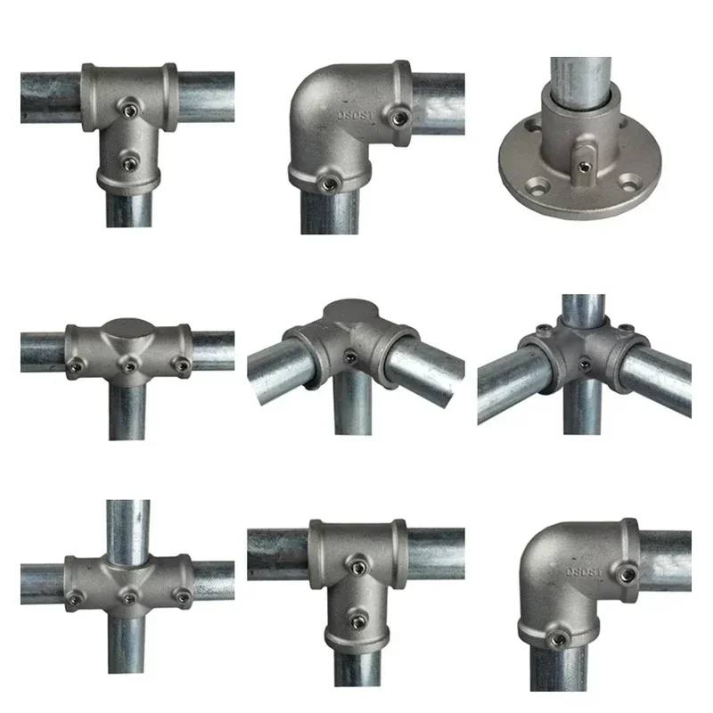 AliExpress - Connecteur en alliage d'aluminium, coudière, raccord en T, base plate, raccordement tridimensionnel, fixation pour tube en acier de 20 mm