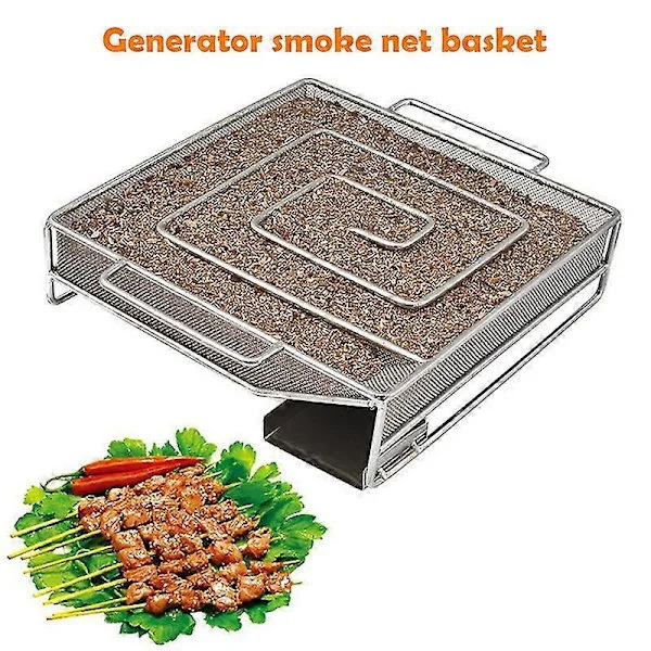 Kallröksgenerator BBQ Grill Matlagningsverktyg Rök Mini Generator Box