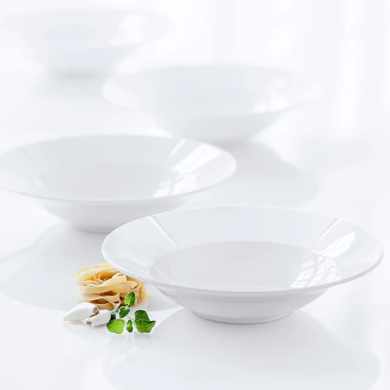 Rosendahl Grand Cru Dyp Tallerken Ø25 cm 4 stk, Hvit
