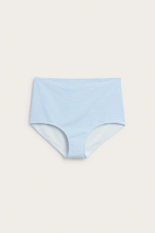 Kappahl | Bikinitrosa hög midja Ljusblå L | Dam