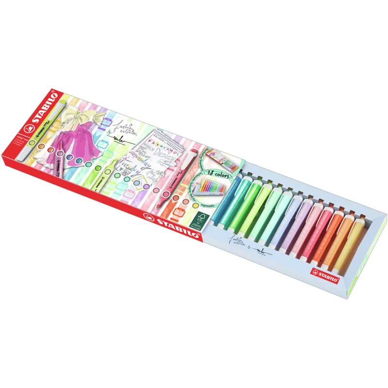 Stabilo Swing Cool Desk Set 18 kpl