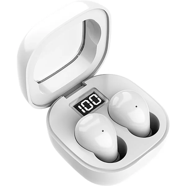 Soveøreplugger - 2024 Nyeste minste usynlige øreplugger for soving, støyblokkering, Bluetooth 5.3, Mini trådløse øreplugger H