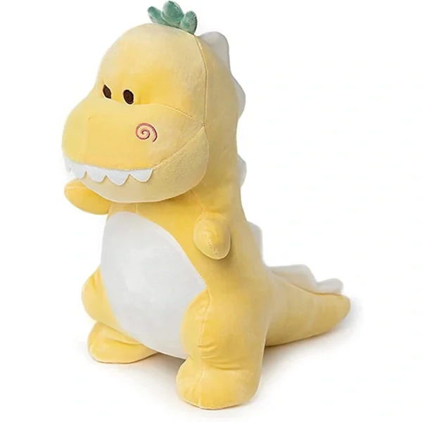 Dinosaurie gosedjur, 12 söta gosedjur dinosaurie plysch mjuk dino gosedjur dino plysch dinosaurie plysch (gul)